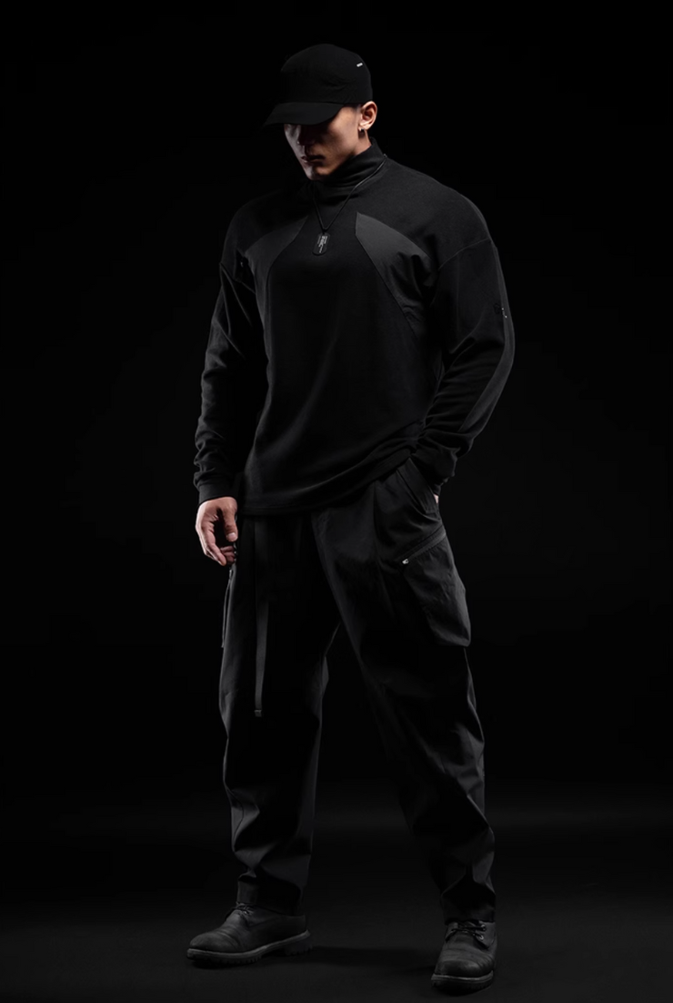 ブラックタートル 防風アスリートトップス