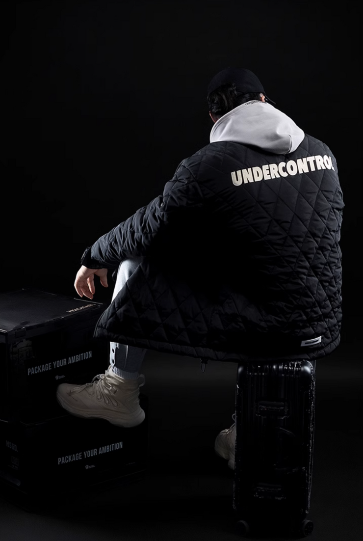 Light quilted cotton jacket