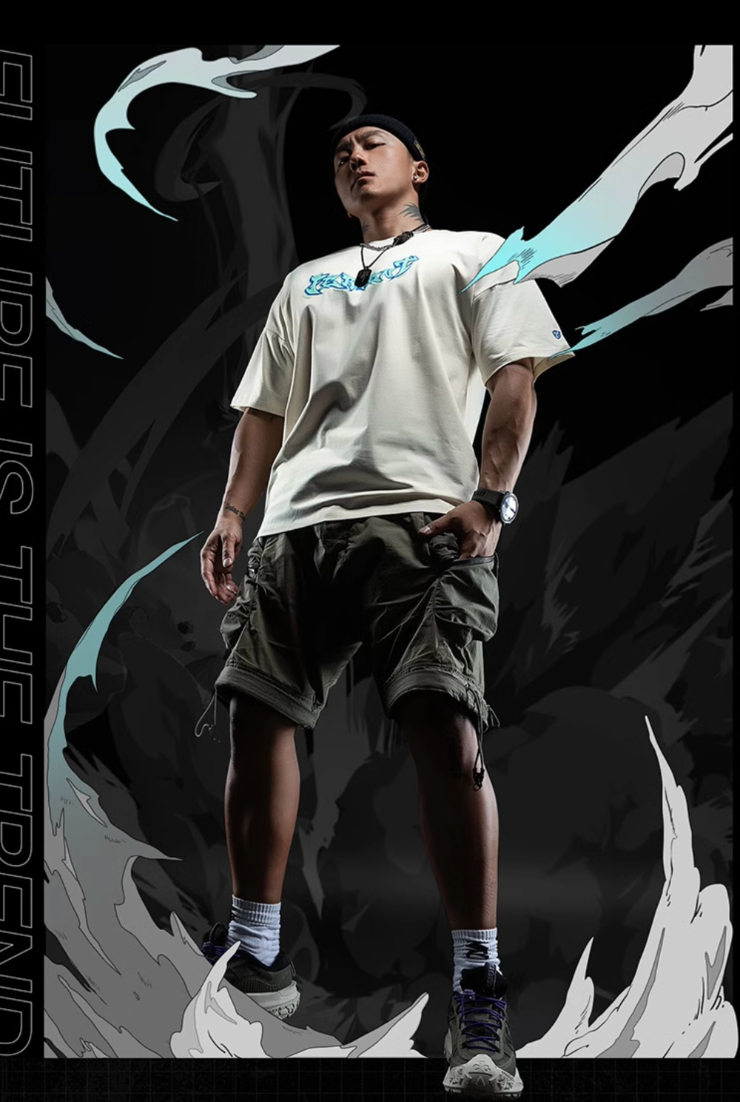 アーバンフリーフロー グラフィックTシャツ