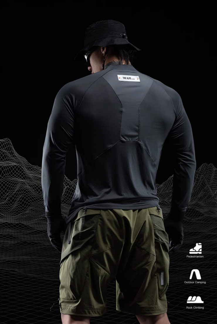 Dry touch super light high neck