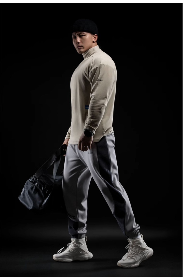 Half Turtle Velvet Warm Loose Sports Sweatshirt