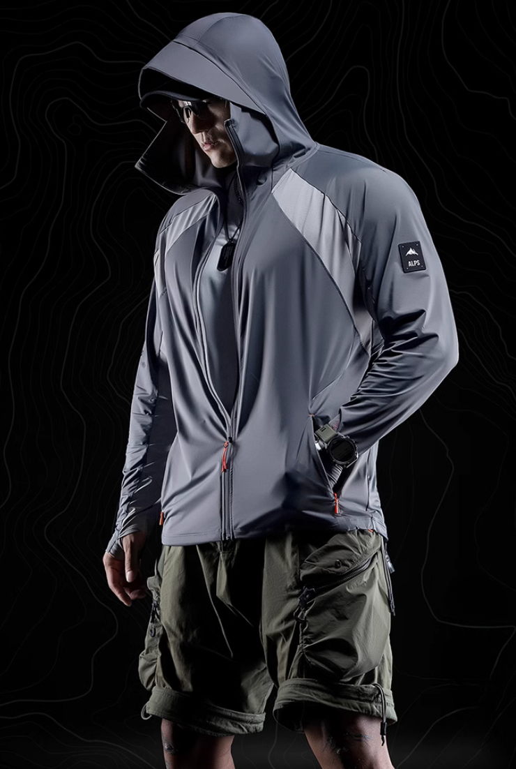 エアフロー UPF70+ ライトウェイト スポーツシールド ジャケット