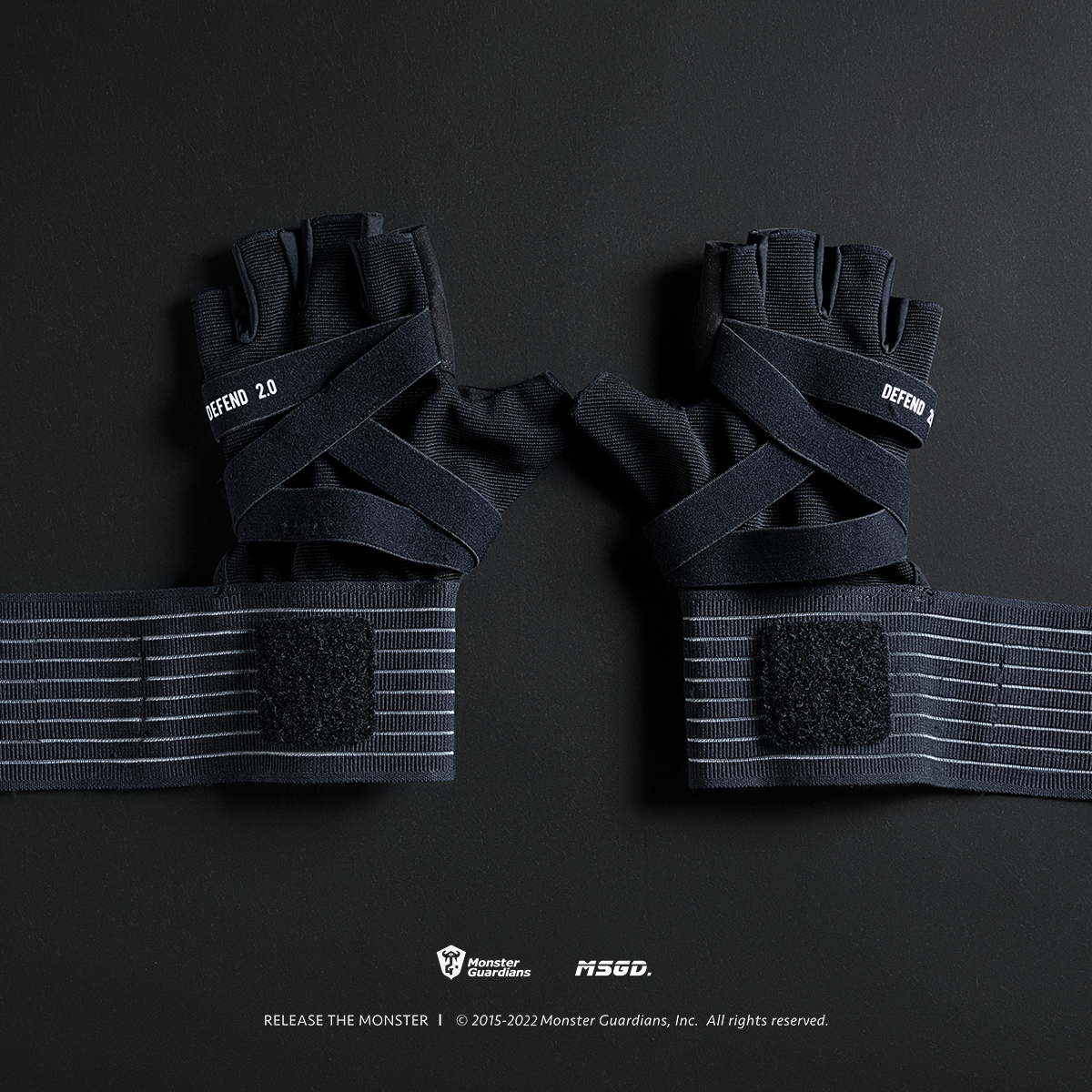 Training support gloves (long)