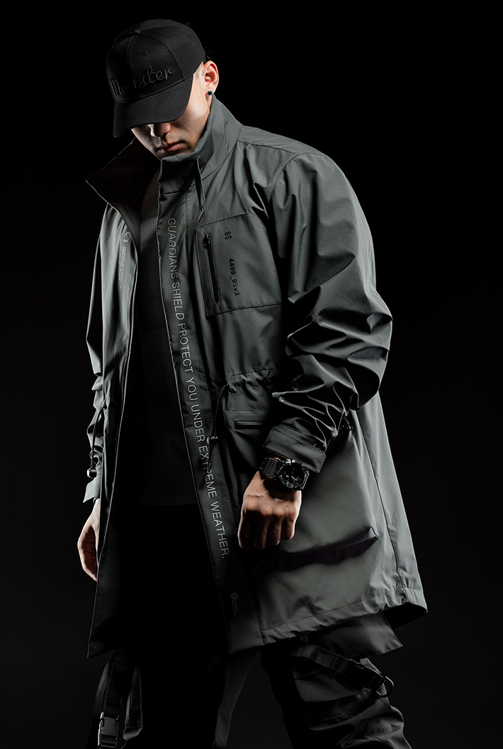outdoor trench coat