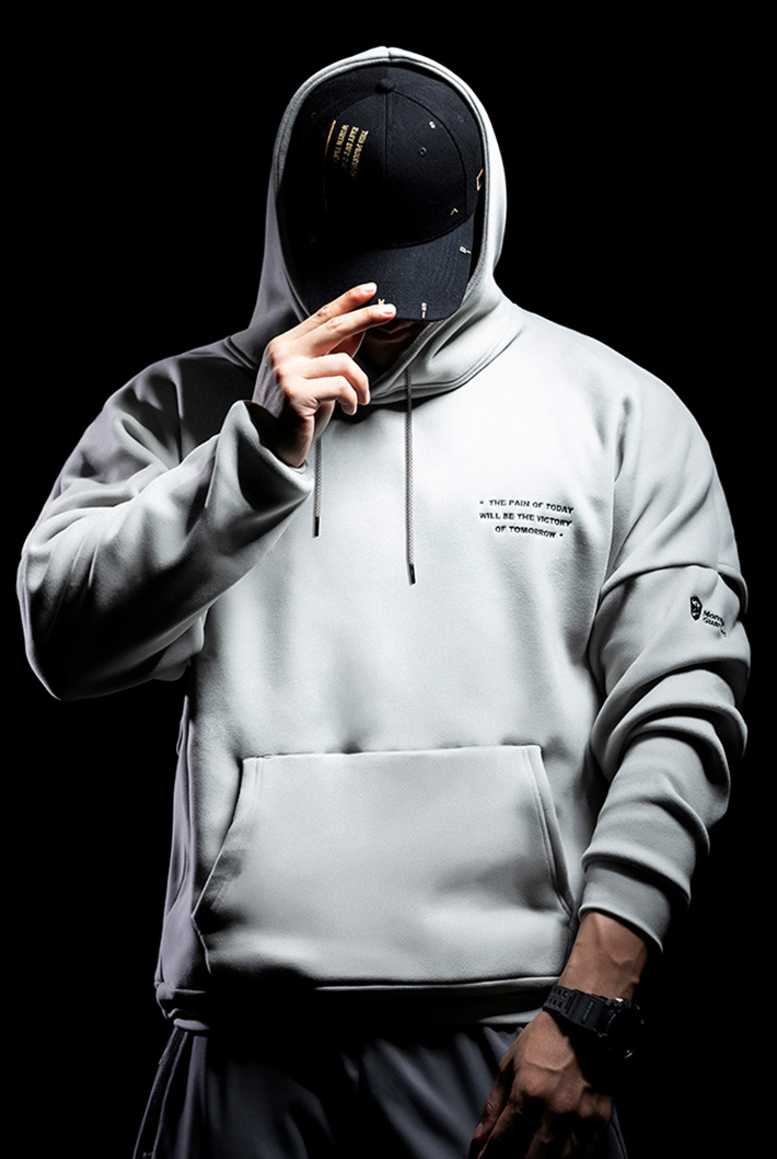 fleece hood hoodie