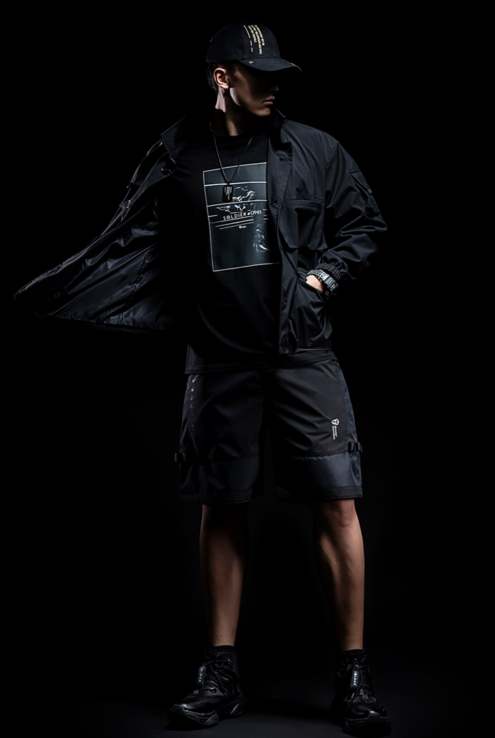 buckle touring shorts
