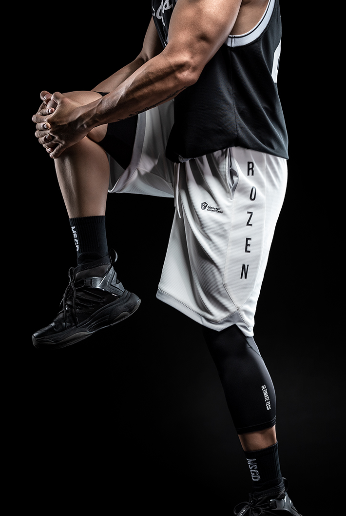 mesh stitch training pants