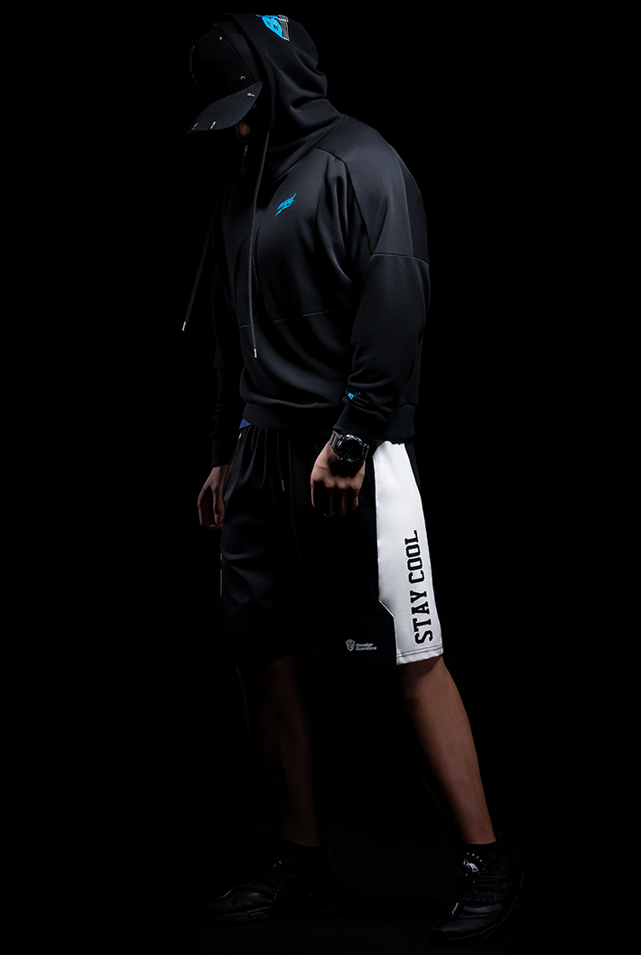 Back logo hoodie, WARRIOR