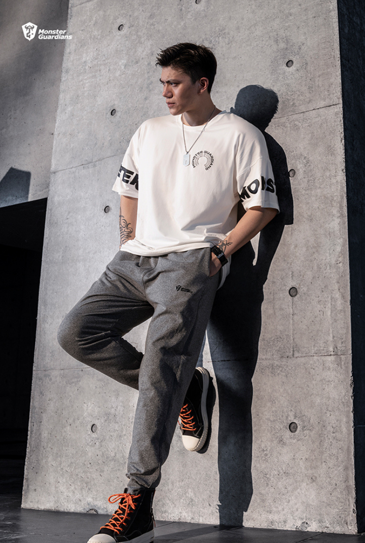 casual knit sweatpants