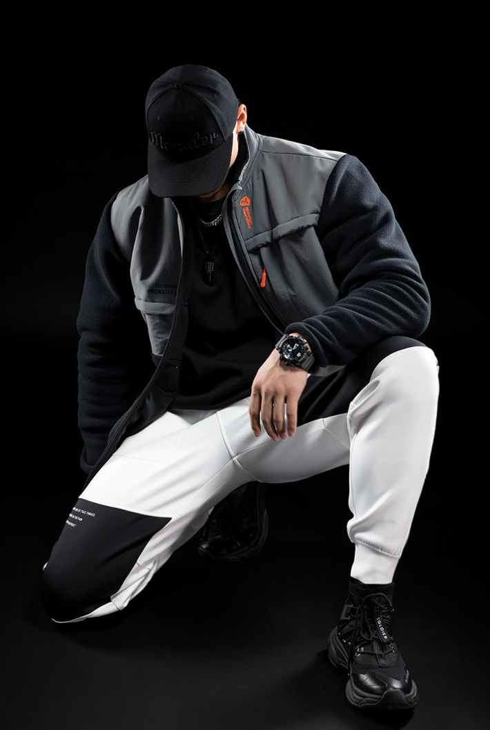 stand collar warm jacket
