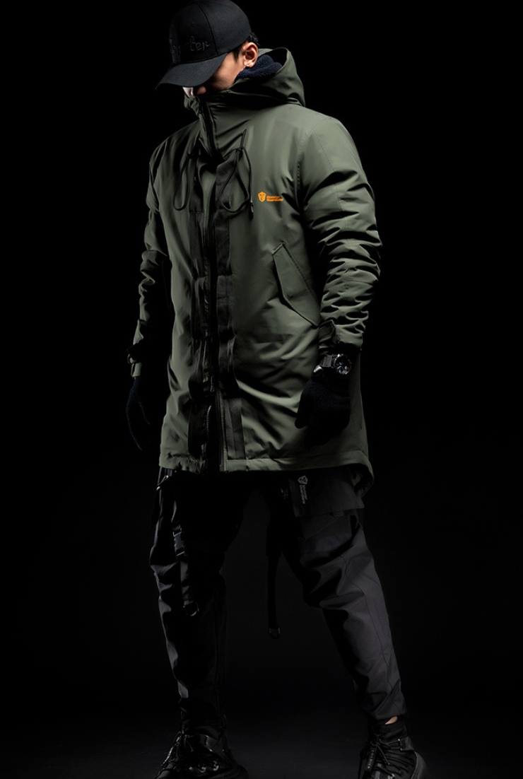 long army cotton coat
