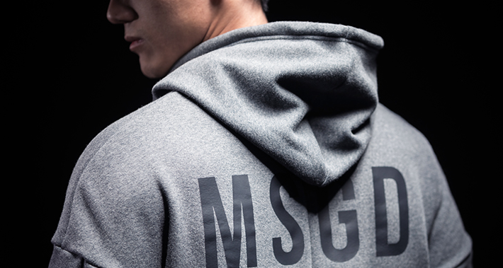 logo embroidery hoodie