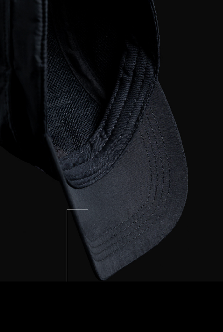 simple logo cap