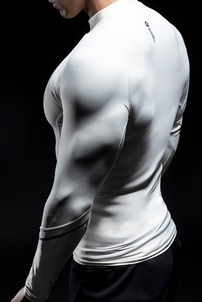 high neck tight sportswear