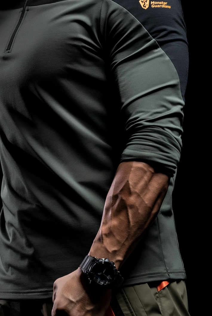 stitched zipper fitness wear