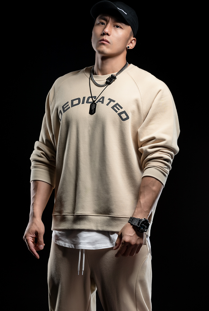 back print sweatshirt