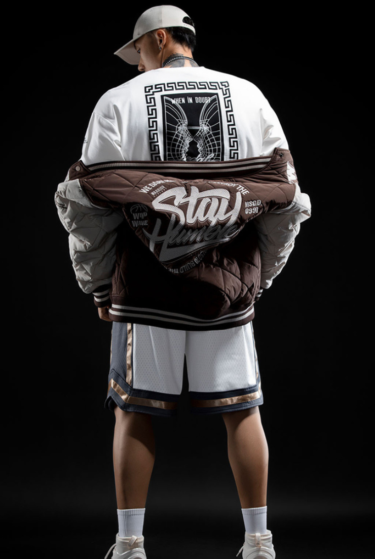 quilted baseball jacket
