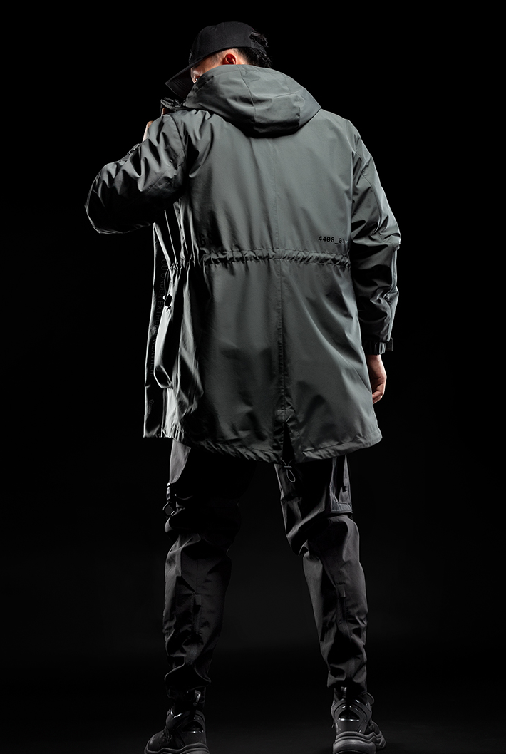 outdoor trench coat