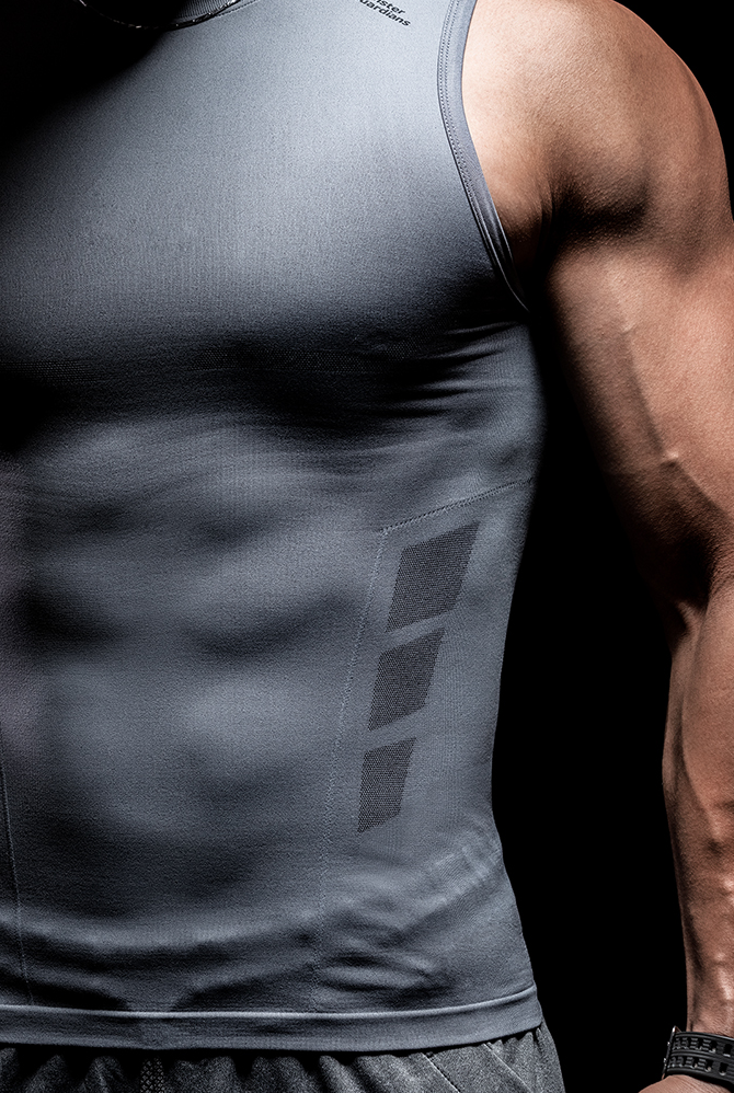 high stretch fitness sleeveless