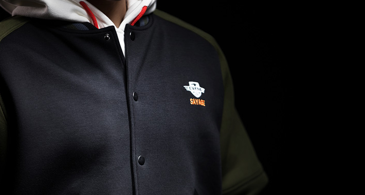 sporty bicolor jacket