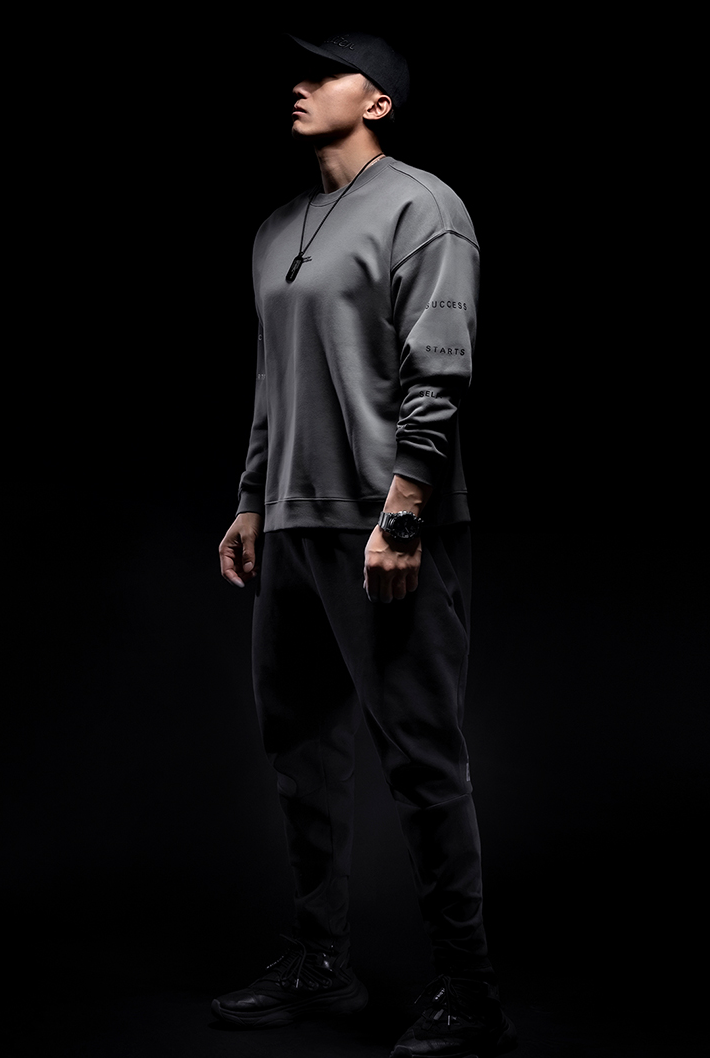 fitness loose pullover