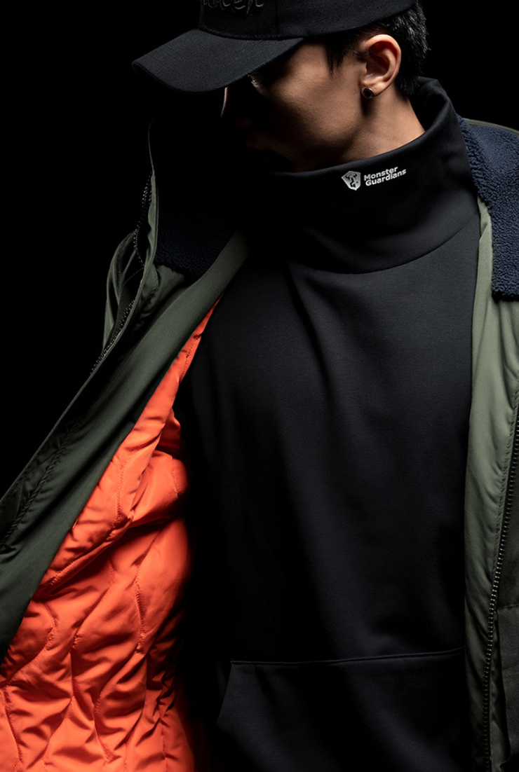 long army cotton coat