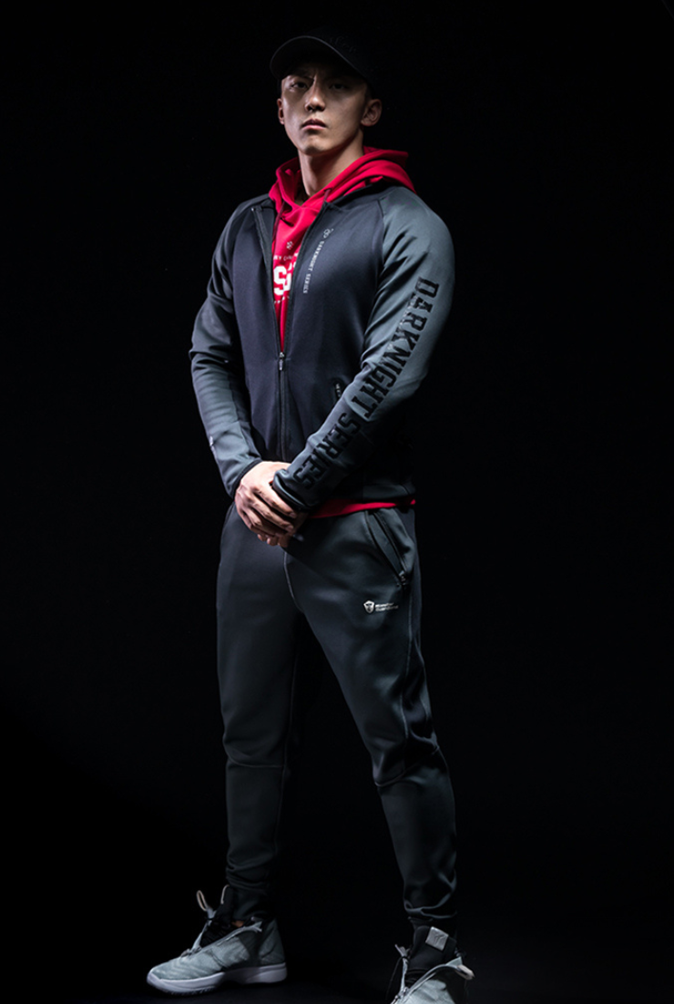 panel fitness jacket