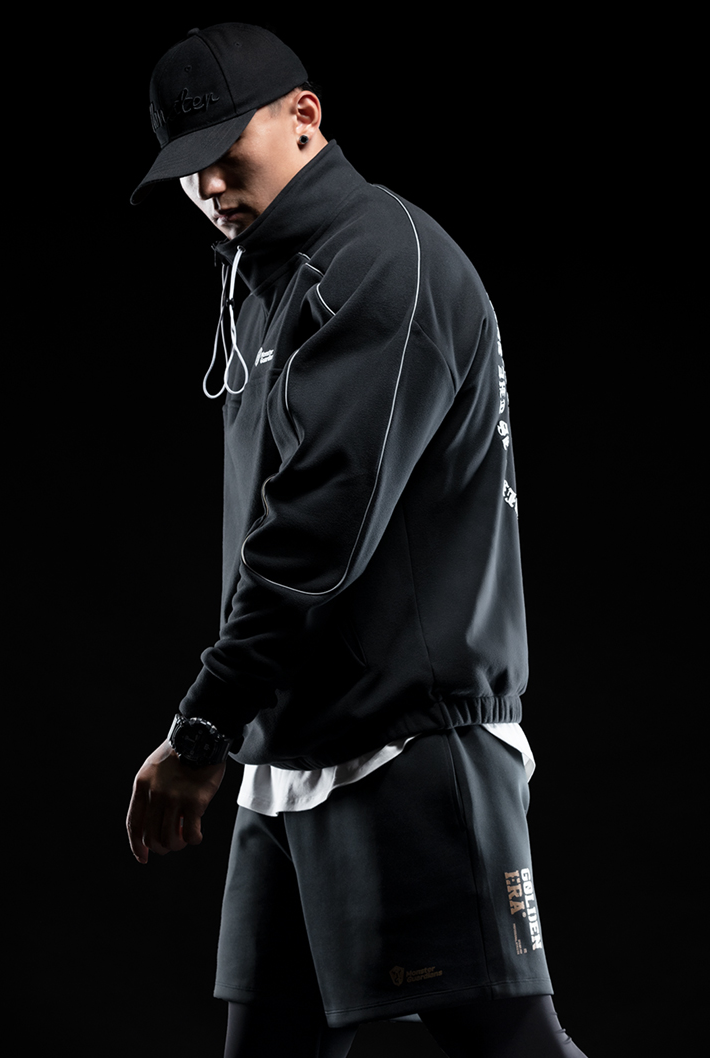 stand collar sweatshirts