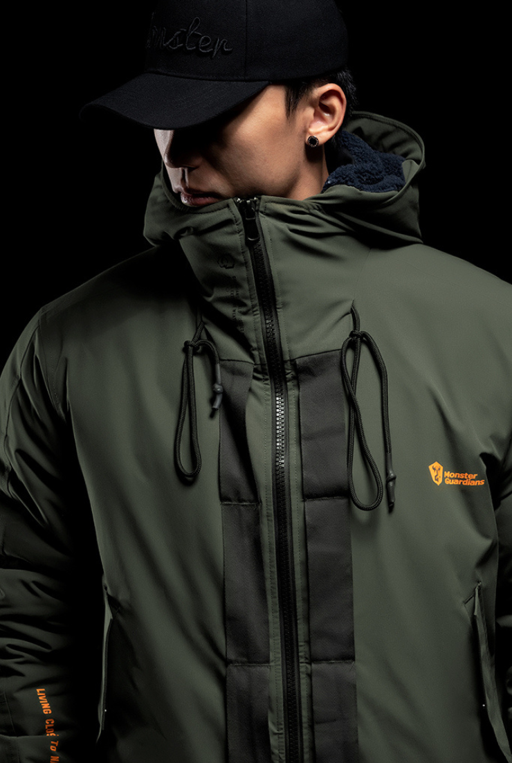long army cotton coat