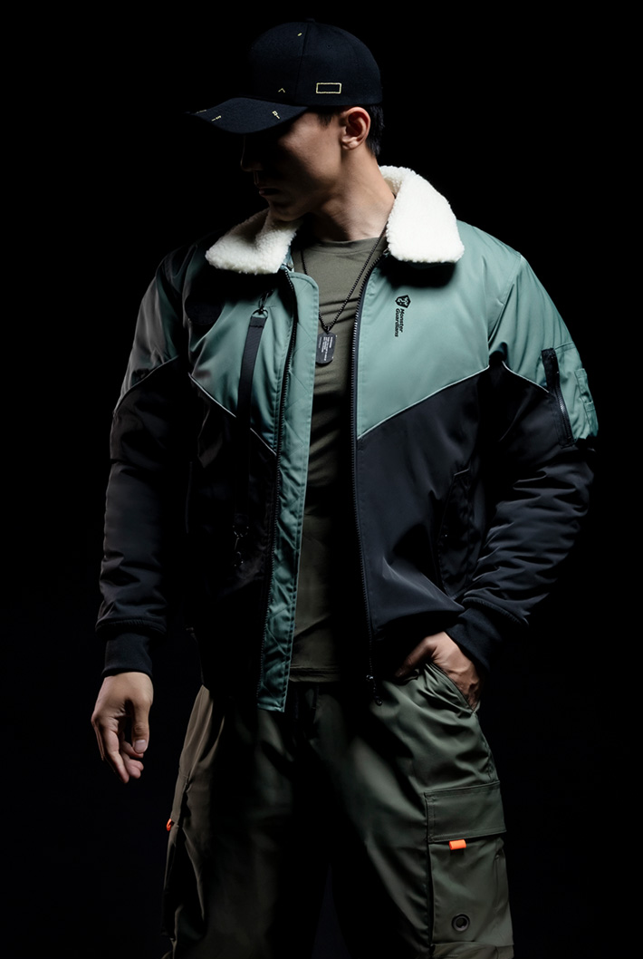 fur collar jacket