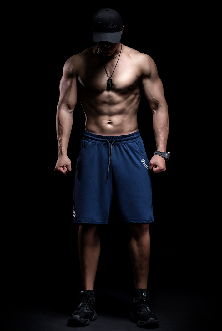 two tone sports shorts