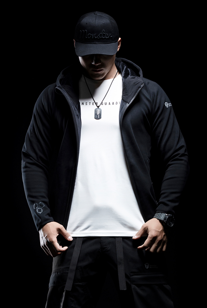 hood running hoodie
