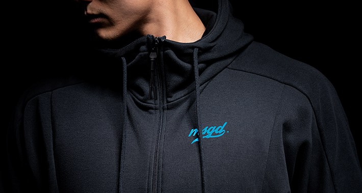 Back logo hoodie, WARRIOR