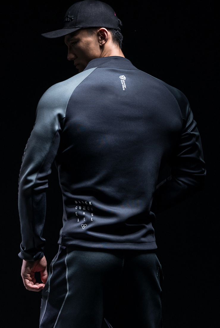 panel fitness jacket
