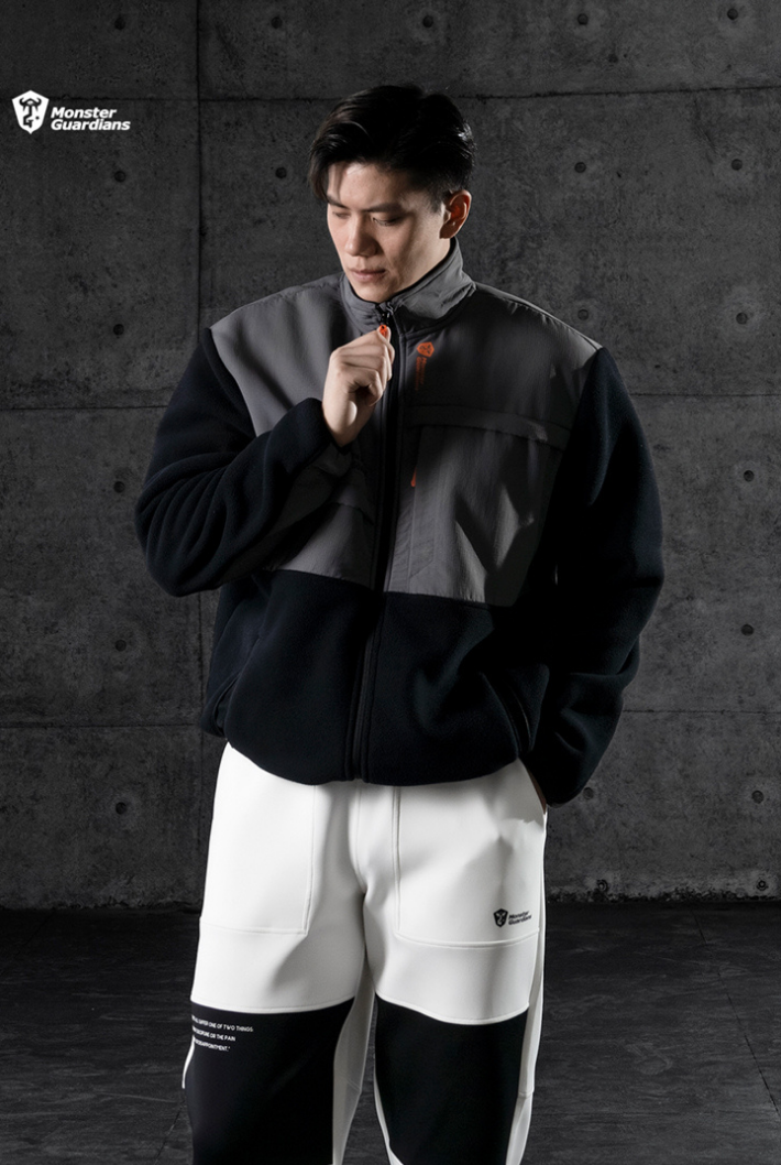 stand collar warm jacket