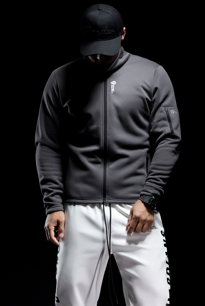 stand collar fleece jacket