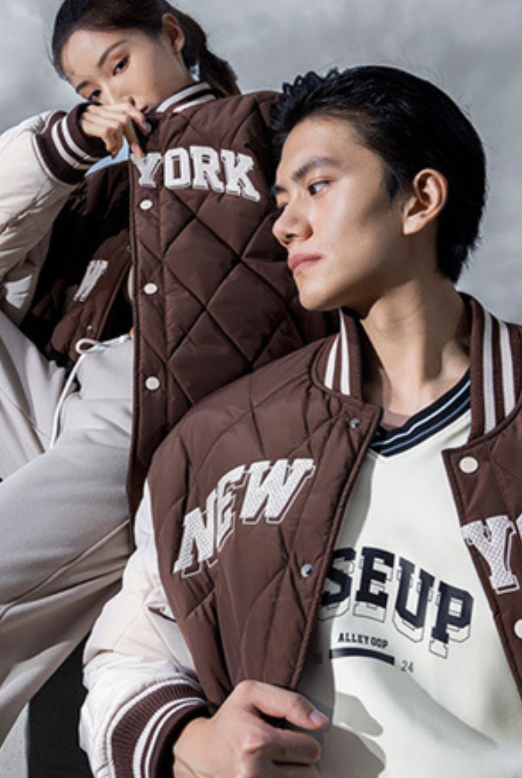 quilted baseball jacket