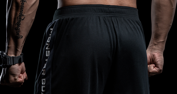 mesh fitness shorts