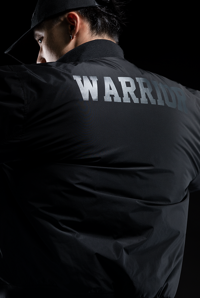 reversible flight jacket