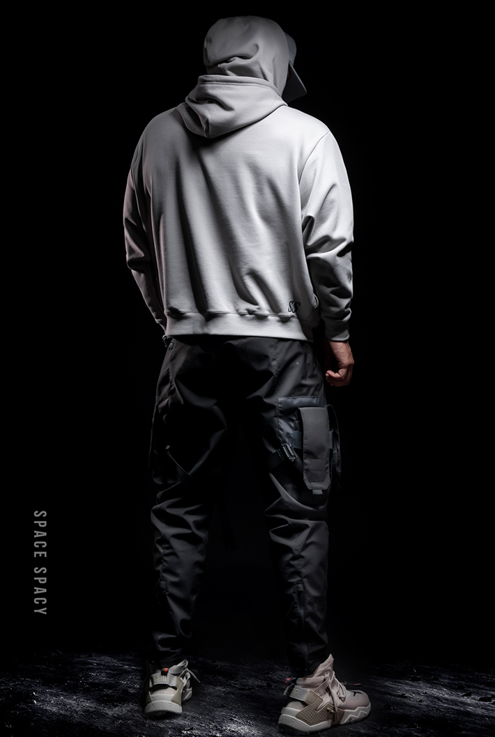 double hood hoodie