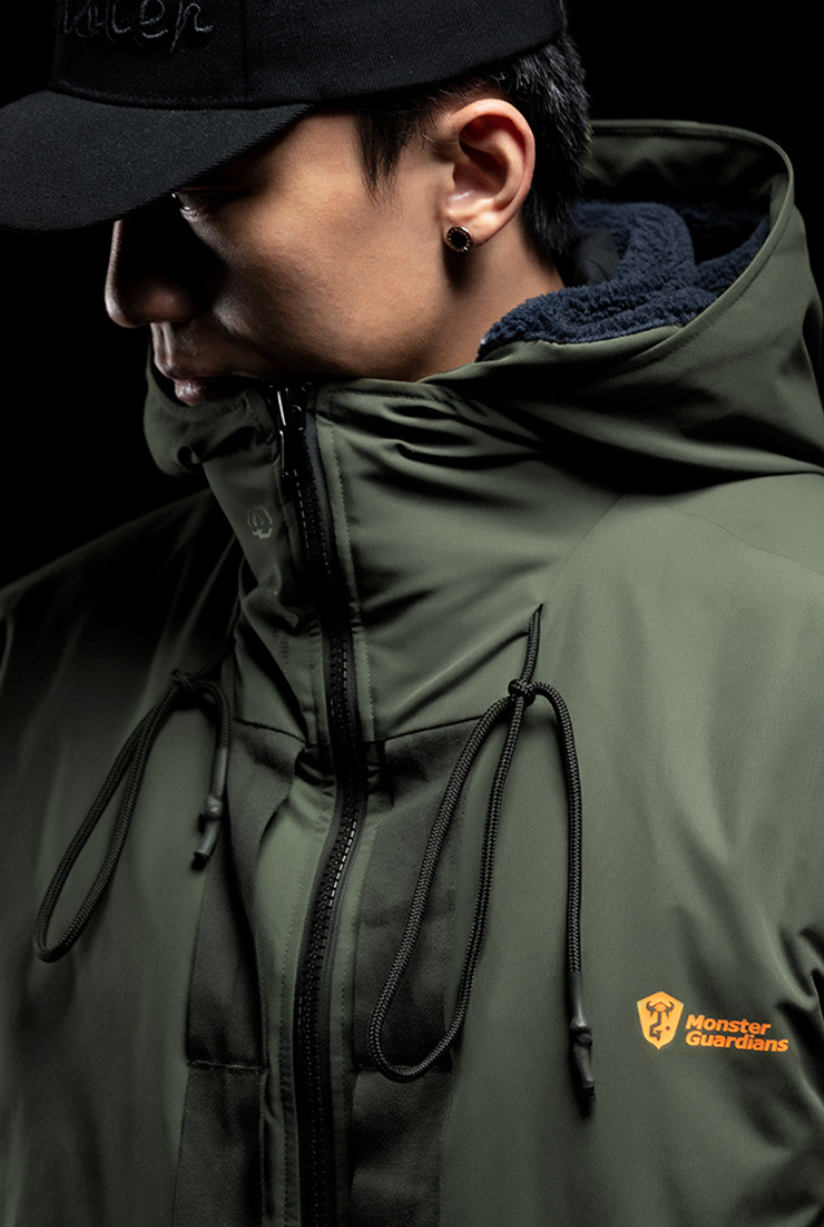 long army cotton coat