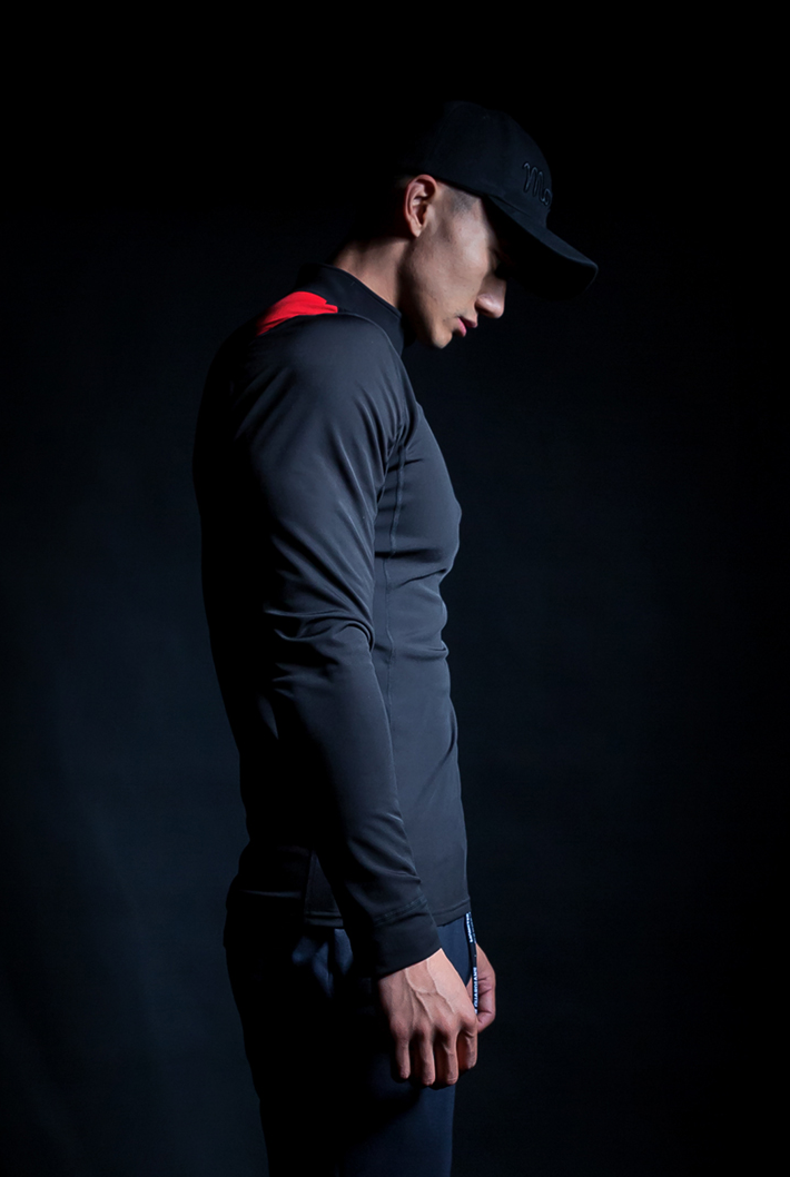 velvet running zip wear