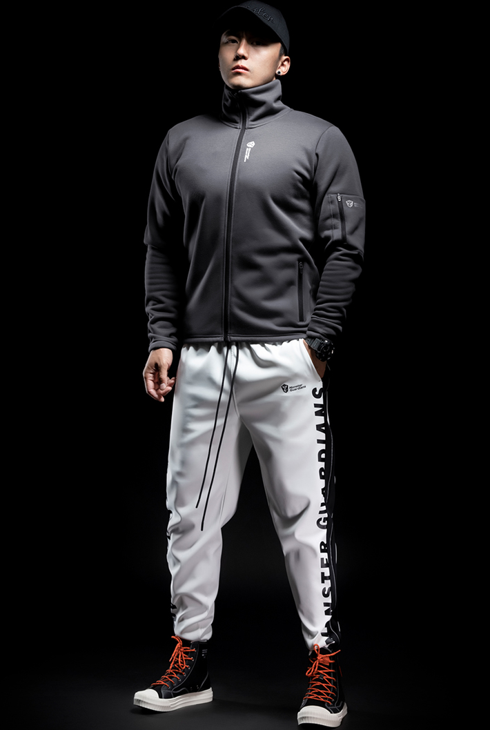 stand collar fleece jacket