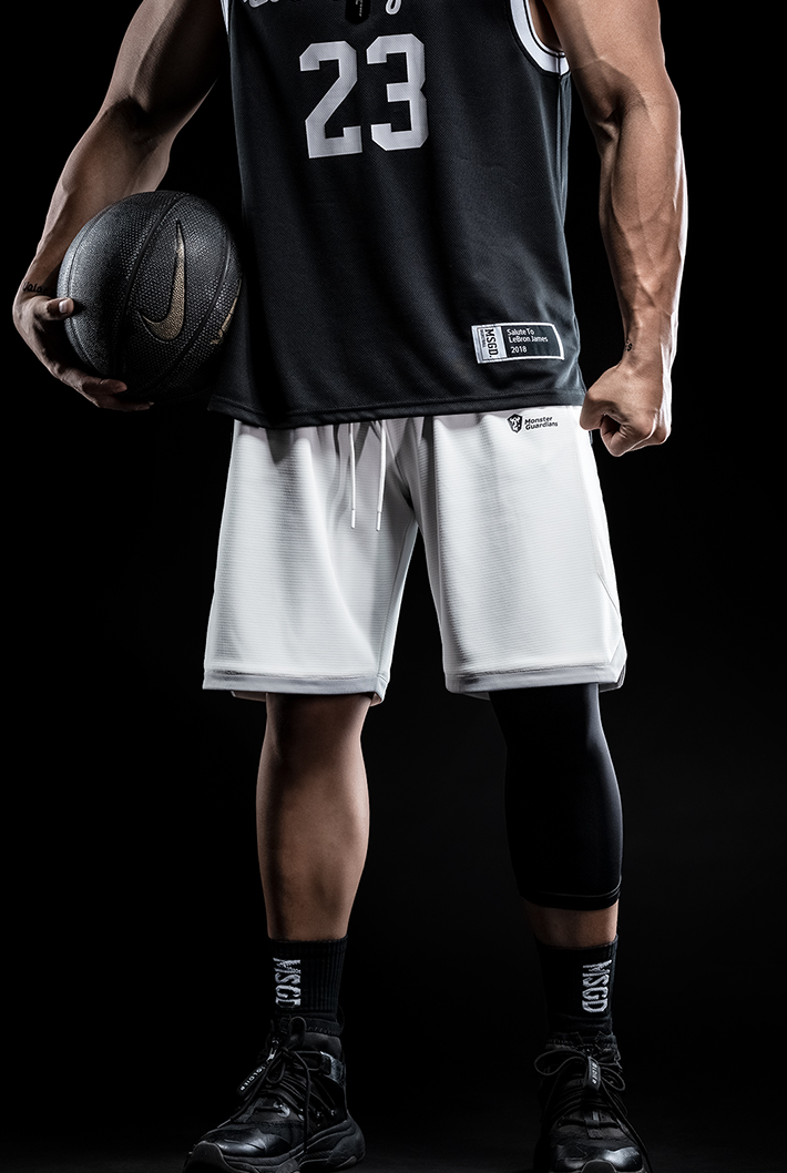 mesh stitch training pants