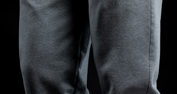 casual knit sweatpants