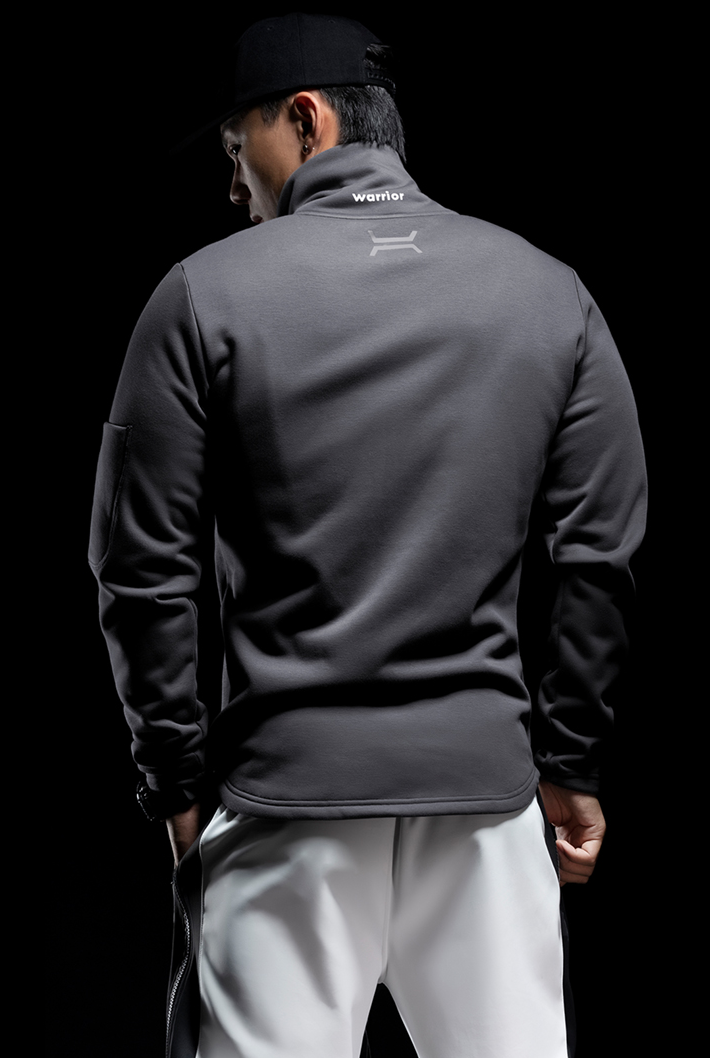 stand collar fleece jacket