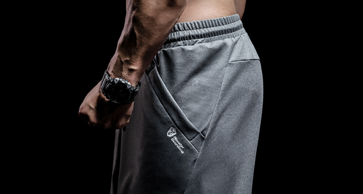 two tone sports shorts