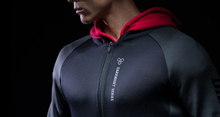 panel fitness jacket