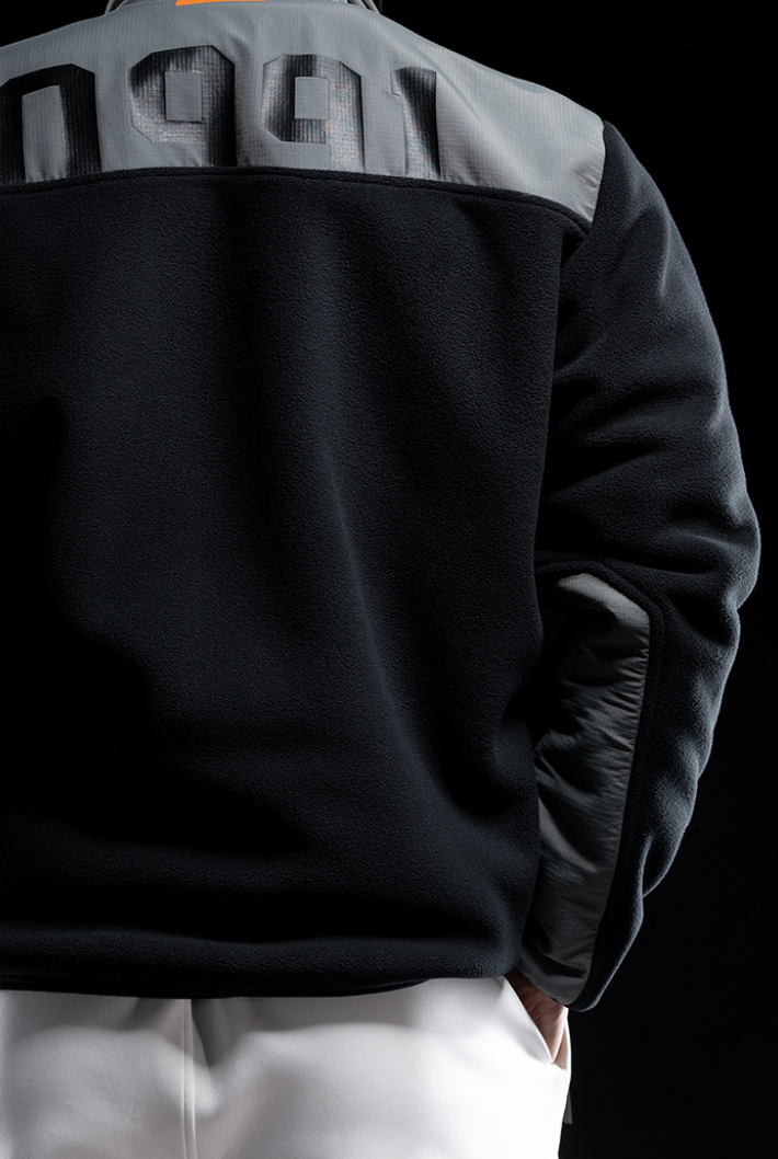 stand collar warm jacket