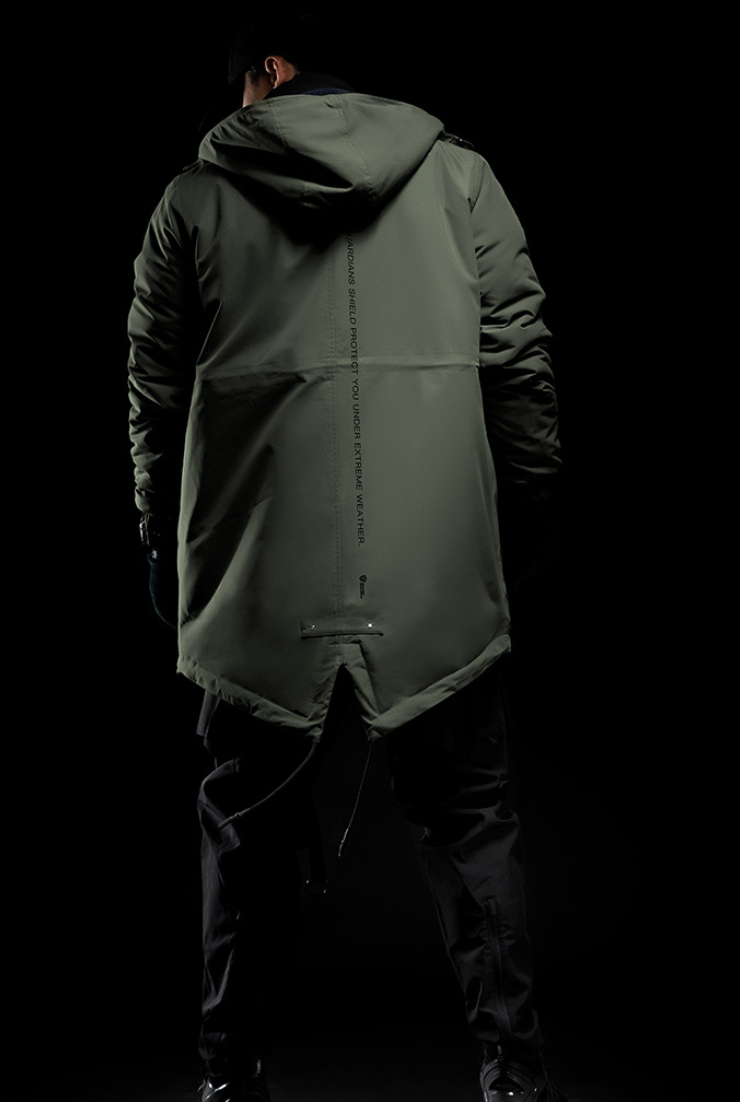 long army cotton coat